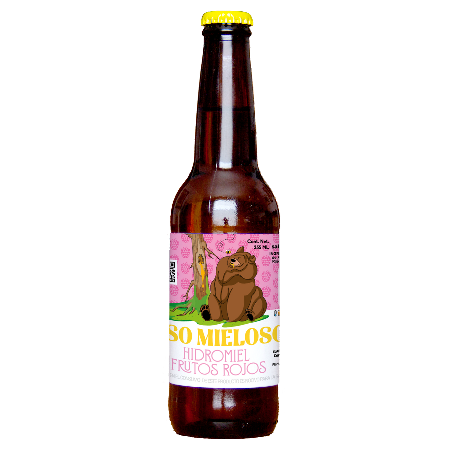 Oso Mieloso - Hidromiel Frutos Rojos
