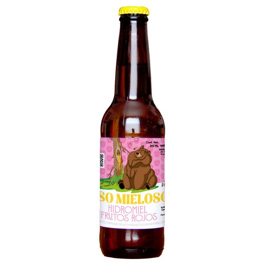 Oso Mieloso - Hidromiel Frutos Rojos